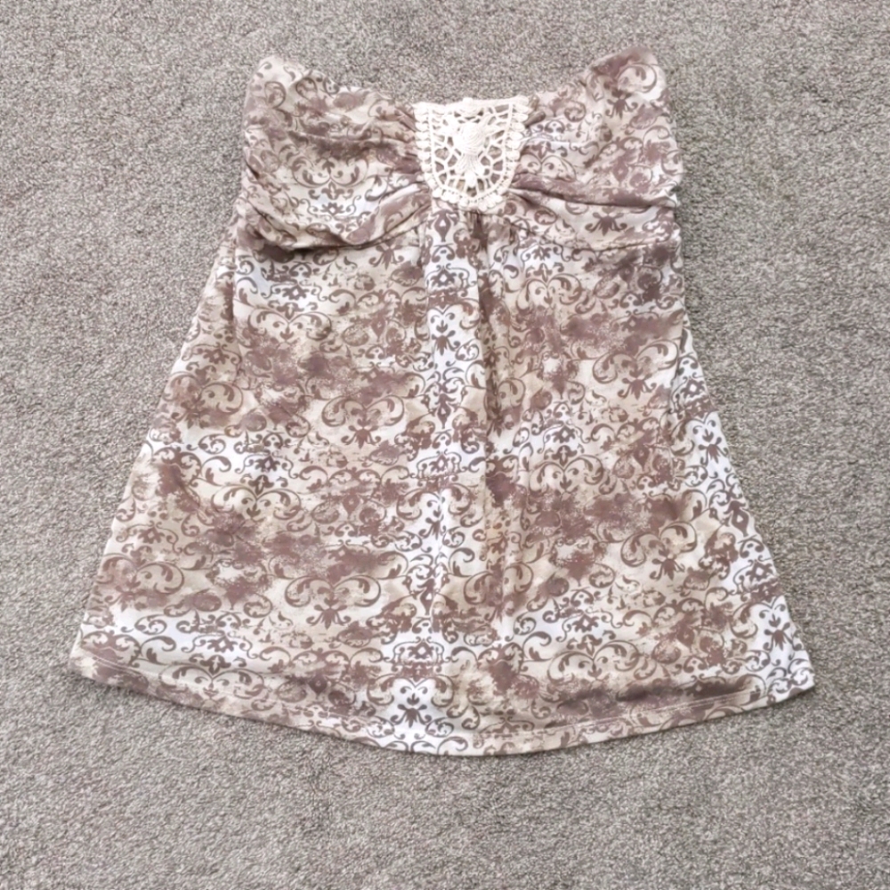 Flowy tube top shirt